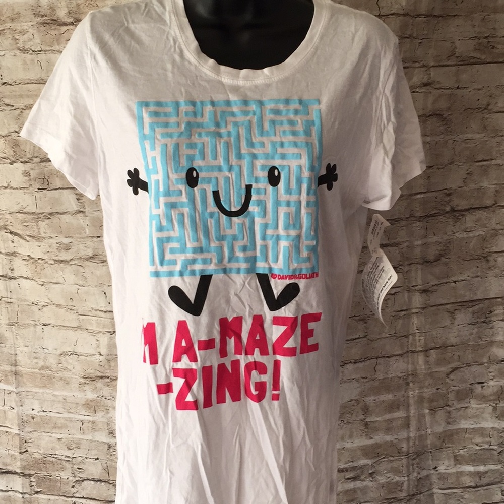 David & Goliath I”’ A-MAZE -ING Tee